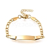 304 Stainless Steel Kids Bracelets BJEW-M233-07G-1