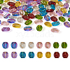 Cheriswelry 96Pcs 8 Colors Transparent Glass Beads Strands GLAA-CW0001-04-21