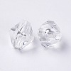 Transparent Acrylic Beads X-DBB10MM01-2