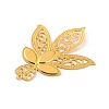 Alloy Filigree Cabochons Connector Settings FIND-WH0111-212-2