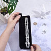 Velvet Necklace Gift Storage Boxes CON-BBC0001-30B-3