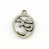 Tibetan Style Alloy Pendants TIBEP-S293-022AS-FF-1
