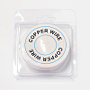 Round Copper Jewelry Wire X-CW0.4mm010-3