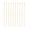 DICOSMETIC 150Pcs Brass Flat Head Pins KK-DC0003-81-8