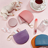 CRASPIRE 5Pcs 5 Colors Imitation Leather Coin Purse for Women ABAG-CP0001-03-4