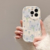 Tulip Cat Pattern TPU Plastic Mobile Phone Cover PW-WGD8F46-01-1