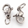 Tarnish Resistant 304 Stainless Steel Lobster Claw Clasps LS-STAS-G240-01A-P-3