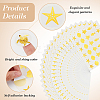 Round Dot Paper Sealing Stickers DIY-WH0349-137C-4