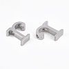 Tarnish Resistant 304 Stainless Steel Pendants STAS-T041-10-R-2