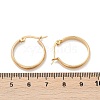 201 Stainless Steel Hoop Earrings EJEW-Q026-17G-A-3