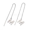 Tarnish Resistant 304 Stainless Steel Stud Earrings EJEW-L205-01M-1