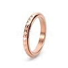 Rotatable Version Korean StyleRotatable Titanium Steel Finger Ring for Men's PW-WGAB2A4-24-1