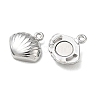 304 Stainless Steel Magnetic Clasps SA-CBAA284-03B-P-3