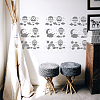 3Pcs 3 Styles Ethnic Style PET Hollow Out Drawing Painting Stencils DIY-WH0394-0308-6