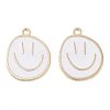 Alloy Enamel Pendants PALLOY-S192-03G-2