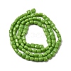 Opaque Glass Beads Strands GLAA-L050-C15-2