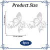 PVC Butterfly Car Decals ST-WH0005-02A-2