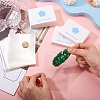 100Pcs Rectangle Clear Polypropylene Cellophane Bags CDIS-TA0001-37E-7