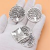 6Pcs Tibetan Style Alloy Pendants PW-WG3E7ED-01-3