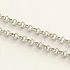 Tarnish Resistant 304 Stainless Steel Rolo Chains CHS-R009-09-1