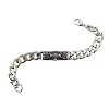 Stainless Steel Chain Bracelet PW-WG42FB0-01-3