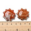 Natural Red Jasper Carved Healing Sun Figurines DJEW-D012-04D-2