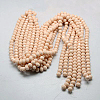 Imitation Jade Glass Bead Strands GLAA-F001-3x2mm-14-3