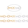 Two Tone 304 Stainless Steel Cable Chains CHS-B001-23-4