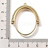 Alloy Open Back Bezel Pendants PALLOY-I223-11LG-3