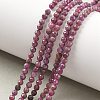 Natural Ruby Beads Strands G-I379-A01-01-7