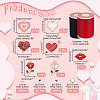 ARRICRAFT Valentine's Day DIY Bracelet Making Kit DIY-AR0003-53-4