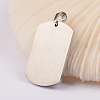 304 Stainless Steel Enamel Pendants STAS-O075-03AS-2