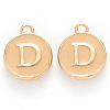 Golden Plated Alloy Enamel Charms LS-ENAM-S118-06D-1