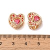 Rack Plating Alloy Rhinestone European Beads PALLOY-S189-47G-2