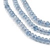 Natural Aquamarine Beads Strands X-G-L587-B02-01-3