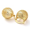 Rack Plating Brass Hoop Earring EJEW-C079-11G-2