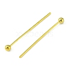 Brass Ball Head Pins KK-YW0001-42-3