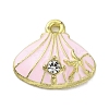 Alloy Enamel Charms FIND-U024-07G-02-1