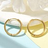 Ion Plating(IP) 304 Stainless Steel Hoop Earrings for Women EJEW-M089-02G-1