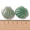 Natural Green Aventurine Carved Healing Shell Figurines G-K353-03F-3