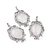 Natural Quartz Crystal Big Pendants G-P496-01P-21-1