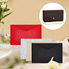 WADORN 4Pcs 4 Colors Wool Felt Envelope Purse Insert Organizer FIND-WR0006-71B-4