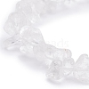 Natural Quartz Crystal Chips Beaded Jewelry Set SJEW-JS01232-05-7