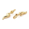 Rack Plating Brass Charms KK-I706-01G-2