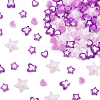 200Pcs 5 Styles Transparent Acrylic Beads TACR-FS0001-54D-2