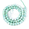 Anti-Tarnish Electroplate Glass Beads Strands GLAA-T025-6mm-10D-2