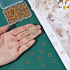 150Pcs 304 Stainless Steel Split Rings STAS-UN0063-22-4