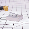 Iron Metal Stamps AJEW-BC0005-39B-4
