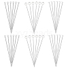 36Pcs 3 Styles 925 Sterling Silver Eye Pins STER-PH0002-65-1