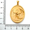 Religion Golden Tone 304 Stainless Steel Pendants STAS-K289-01G-03-3